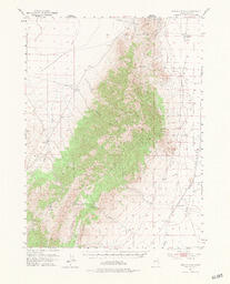 Spruce Mtn 4. Quadrangle Nevada-Elko Co. 15 Minute Series (Topographic)