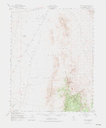 Belted Peak Quadrangle, Nevada-Nye Co. 15-minute series (Topographic)