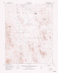 Mellan Quadrangle Nevada-Nye Co. 15 Minute Series (Topographic)