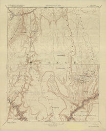 Reconnaissance Map Arizona Mt. Trumbull Sheet