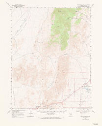Portuguese Mtn. Quadrangle Nevada-Nye Co. 15 Minute Series (Topographic)