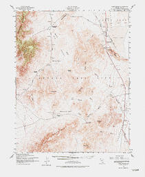 Cane Spring Quadrangle Nevada-Nye Co. 15 Minute Series (Topographic)